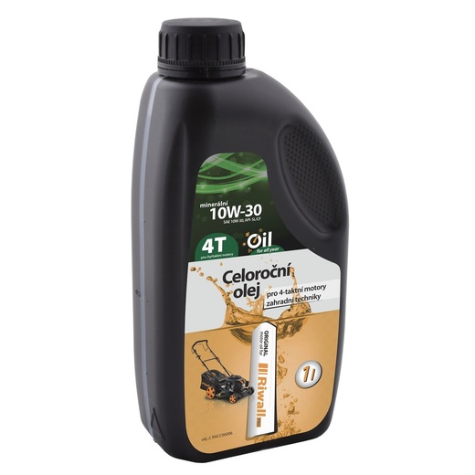 RIWALL  Celoroční olej pro 4-TAKTNÍ MOTORY (1 L, SAE10W-30)